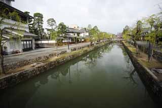 fotografia, materiale, libero il panorama, dipinga, fotografia di scorta,Kurashiki Kurashiki il fiume, Cultura tradizionale, Architettura di tradizione, Cultura giapponese, La storia