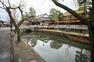 fotografia, materiale, libero il panorama, dipinga, fotografia di scorta,Kurashiki Kurashiki il fiume, Cultura tradizionale, Architettura di tradizione, Cultura giapponese, La storia