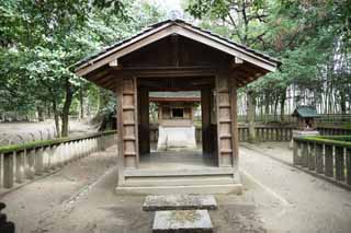 photo, la matire, libre, amnage, dcrivez, photo de la rserve,Koraku-en jardin temple Yuka, Temple shintoste, farceur professionnel, Je suis en bois, Architecture de la tradition