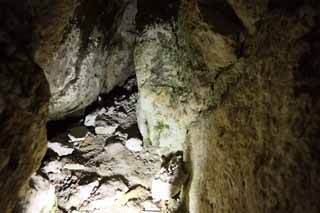 photo,material,free,landscape,picture,stock photo,Creative Commons,Ryugenji tunnel of Iwami-silver-mine, The gallery, vein, An eternal deposit, Somo