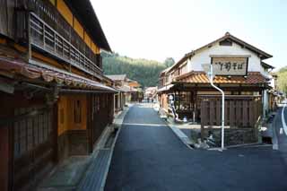 photo,material,free,landscape,picture,stock photo,Creative Commons,Arsenical rat poison from Iwami-silver-mine, wooden building, dear side, The history, Tradition architecture