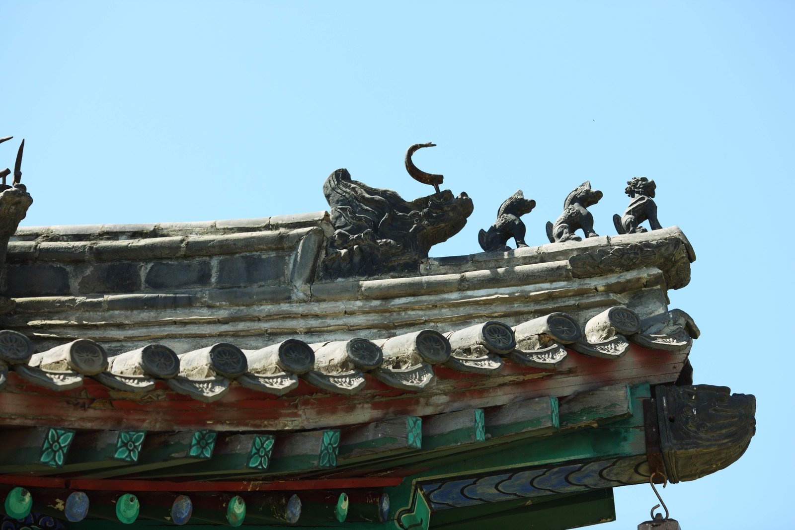 photo,material,free,landscape,picture,stock photo,Creative Commons,Summering mountain cottage Yongyou temple, dragon, , race beast, Ch'ing