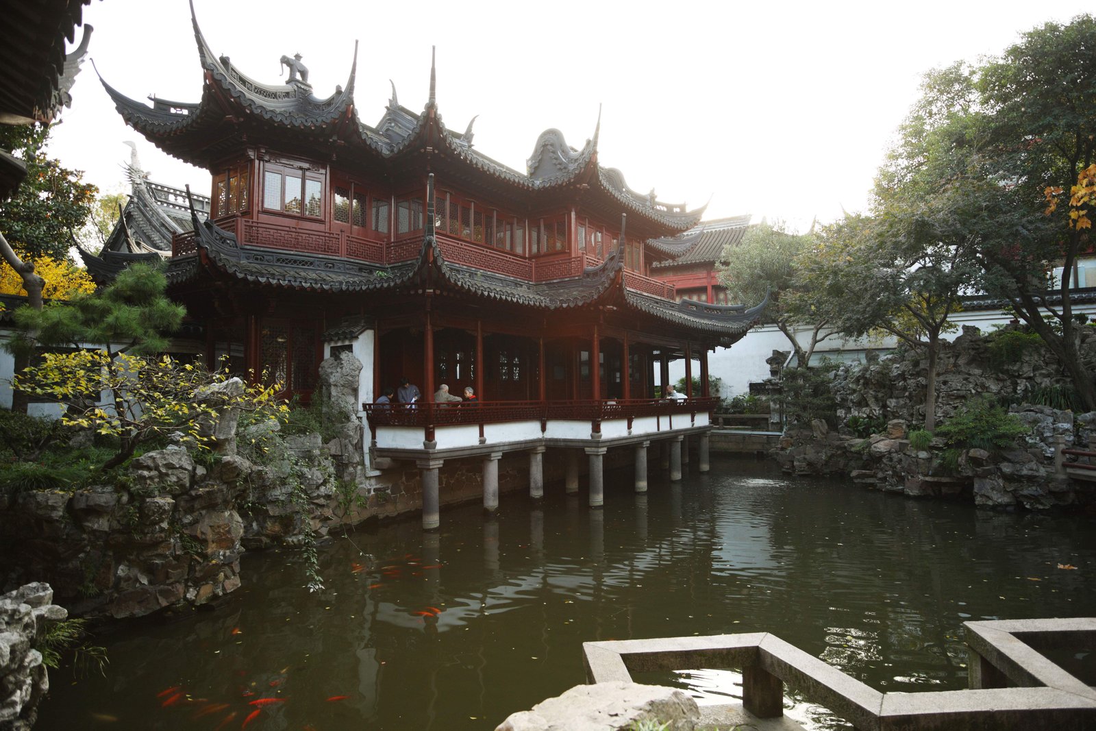 photo,material,free,landscape,picture,stock photo,Creative Commons,Mt. YuGarden command temple, Joss house garden, , Chinese food style, Chinese building