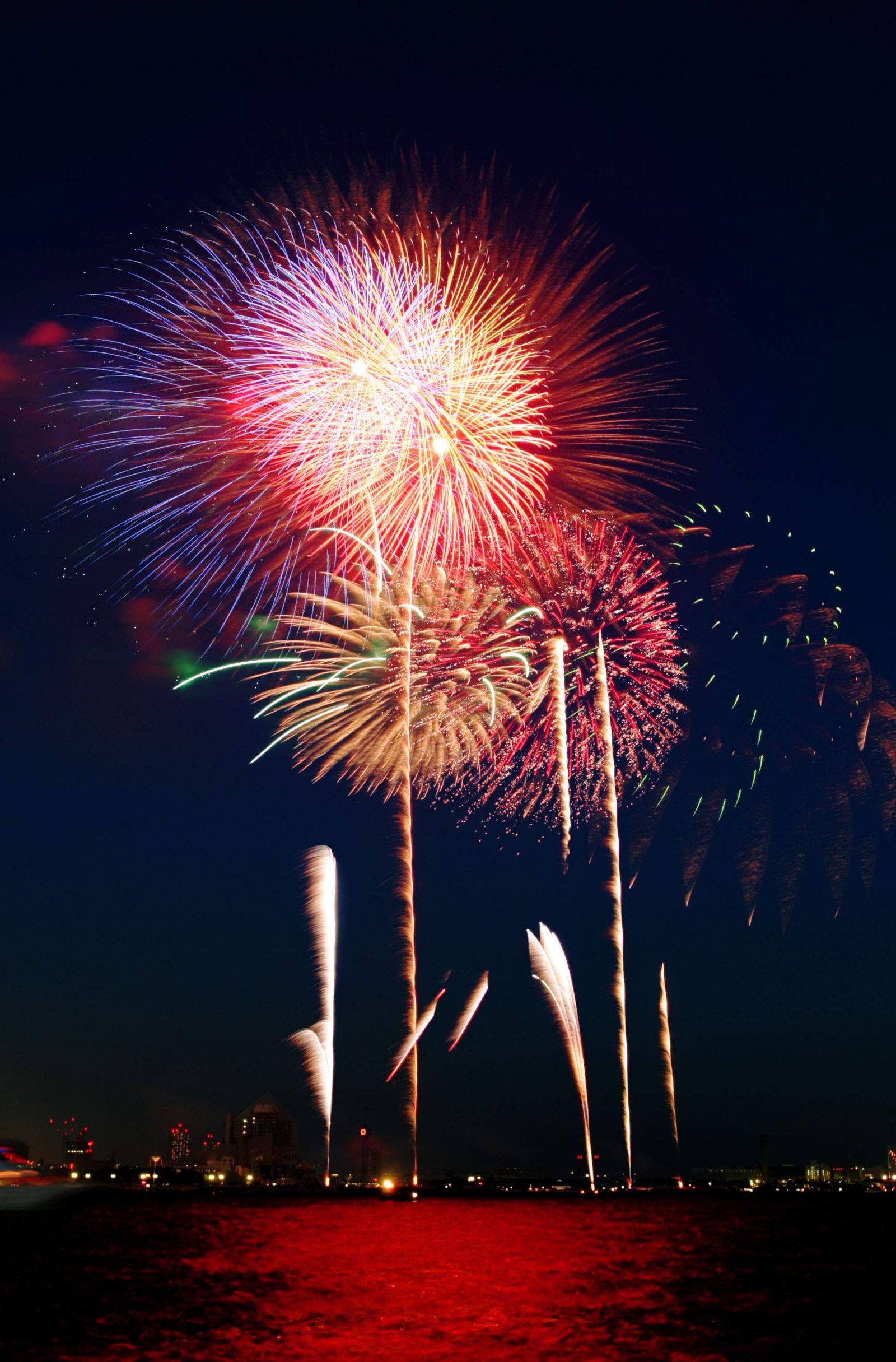 photo,material,free,landscape,picture,stock photo,Creative Commons,Tokyo Bay Great Fireworks, firework, night, launch, one-foot firework ball