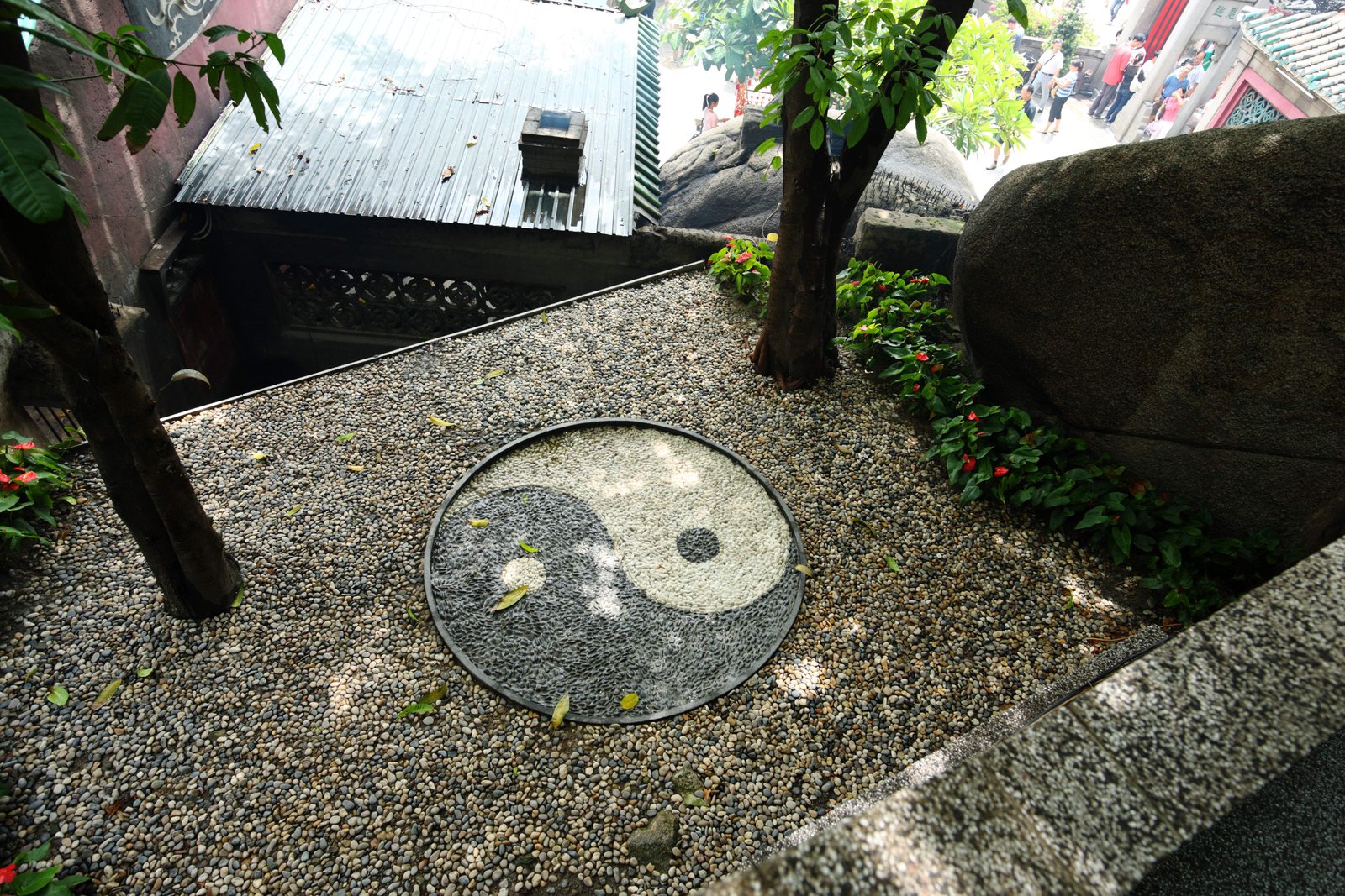 写真,素材,無料,フリー,フォト,クリエイティブ・コモンズ,風景,壁紙,媽閣廟, 陰陽, , ,