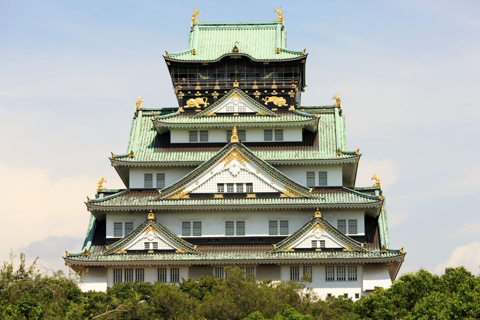photo,material,free,landscape,picture,stock photo,Creative Commons,Tower of Osaka Castle, , , , 