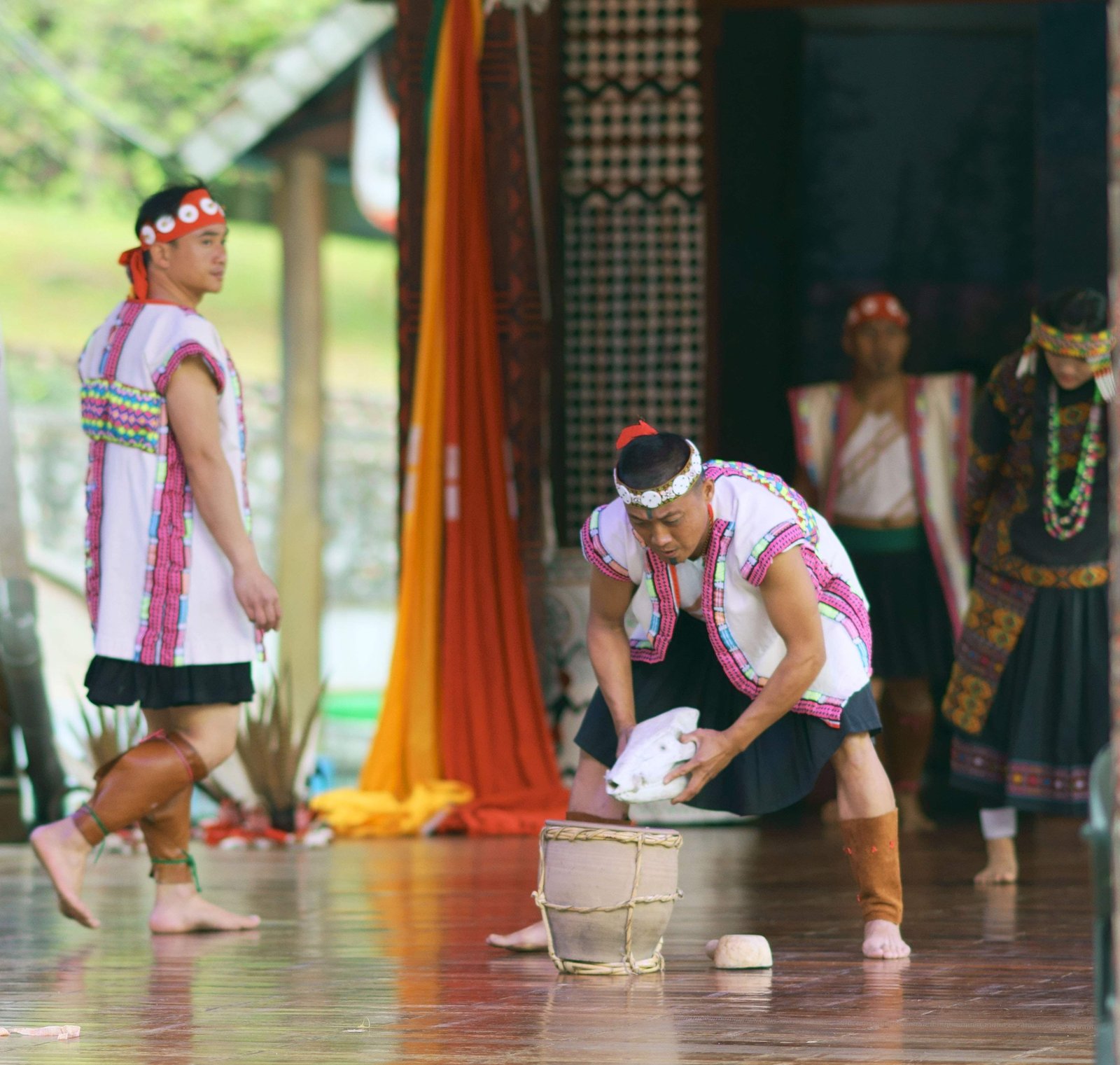 photo,material,free,landscape,picture,stock photo,Creative Commons,9 family culture village folk dance, jiu zu wen hua cun, , ,