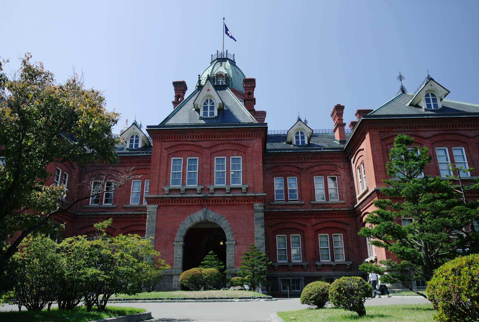 photo,material,free,landscape,picture,stock photo,Creative Commons,Former Hokkaido agency, Hokkaido agency, It is built of brick, sightseeing spot, Sapporo
