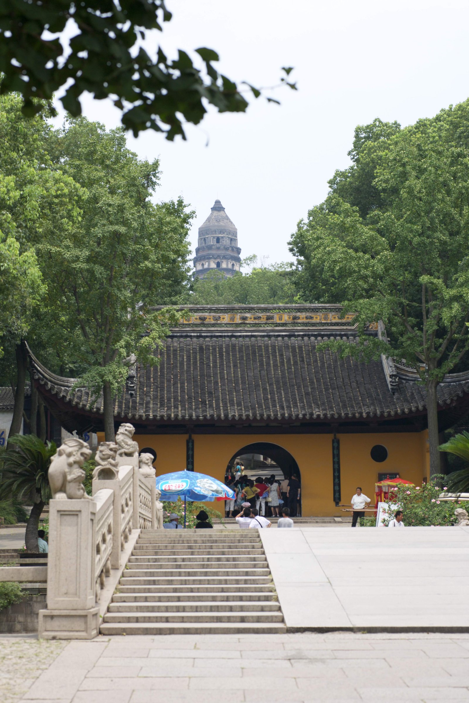 photo,material,free,landscape,picture,stock photo,Creative Commons,The entrance of HuQiu, bridge, The gate, tower, 