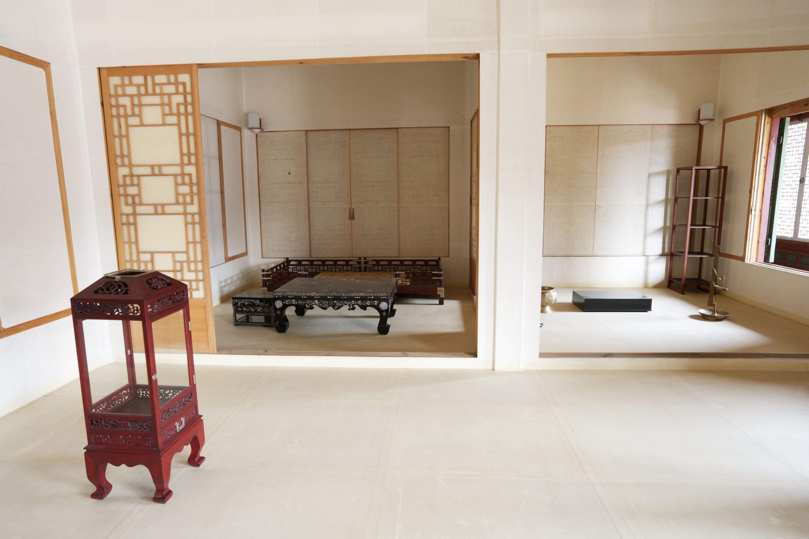 photo,material,free,landscape,picture,stock photo,Creative Commons,The room of Kyng-bokkung, bed, shoji, table,