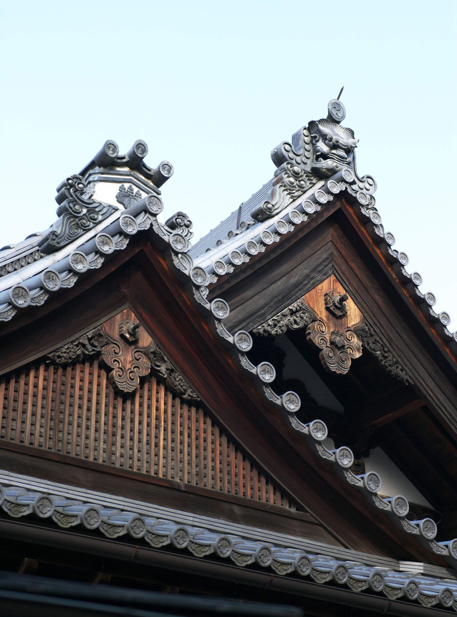 写真,素材,無料,フリー,フォト,クリエイティブ・コモンズ,風景,壁紙,金閣寺 方丈の屋根, 世界遺産, 金閣寺, 足利義満, 京都