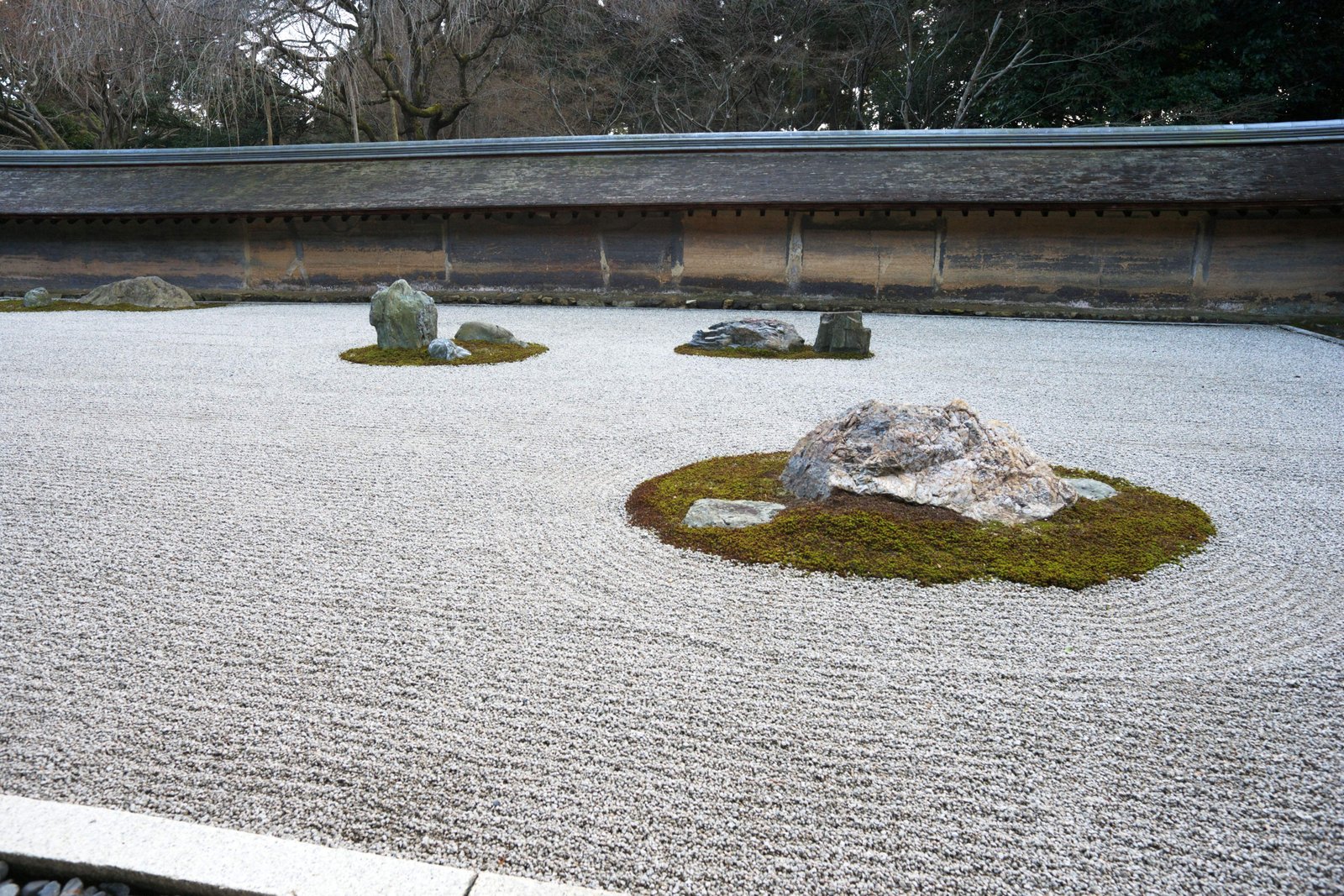 写真,素材,無料,フリー,フォト,クリエイティブ・コモンズ,風景,壁紙,龍安寺 石庭, 世界遺産, 枯山水, 禅寺, 室町幕府