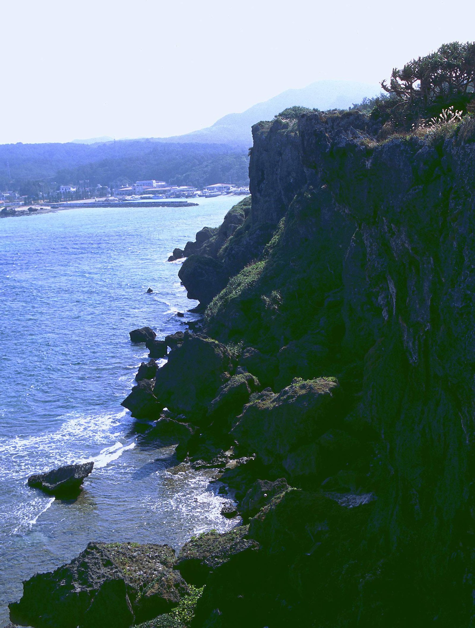 photo,material,free,landscape,picture,stock photo,Creative Commons,Cliff, cliff, rock, wave, 