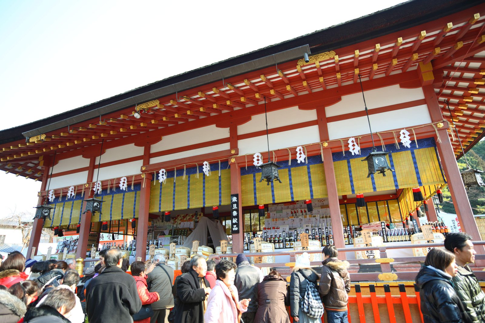 photo,material,free,landscape,picture,stock photo,Creative Commons,Fushimi-Inari Taisha Shrine, New Year's visit to a Shinto shrine, New Year's ceremony, Inari, fox