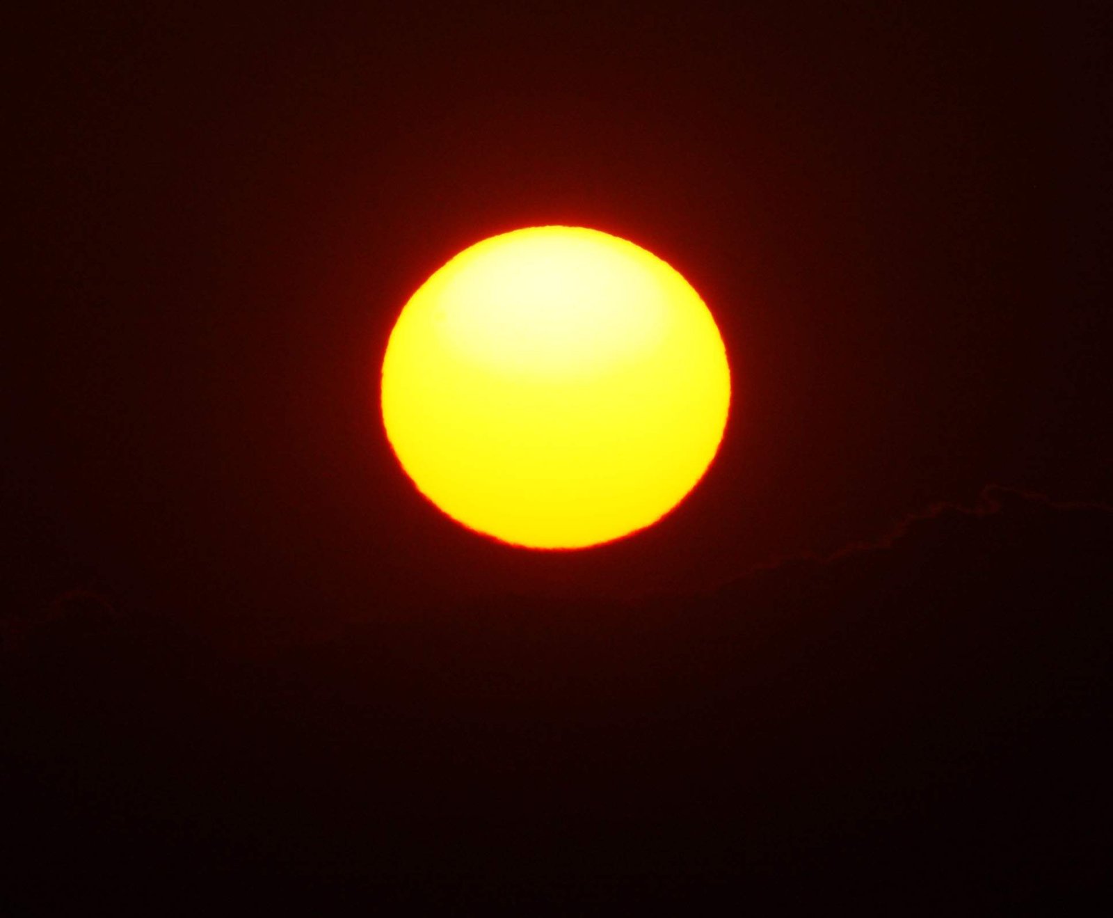 photo,material,free,landscape,picture,stock photo,Creative Commons,The setting sun which sets, Setting sun, Red, The sun, At dark