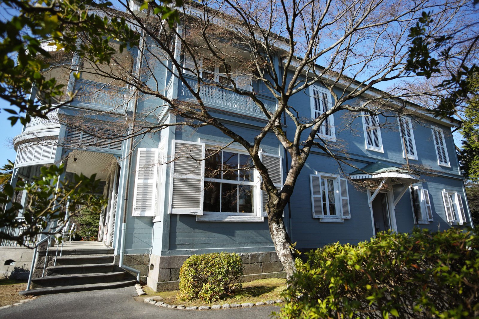 写真,素材,無料,フリー,フォト,クリエイティブ・コモンズ,風景,壁紙,明治村 西郷從道邸, 明治の建造物, 文明開化, 洋風の建物, 文化遺産