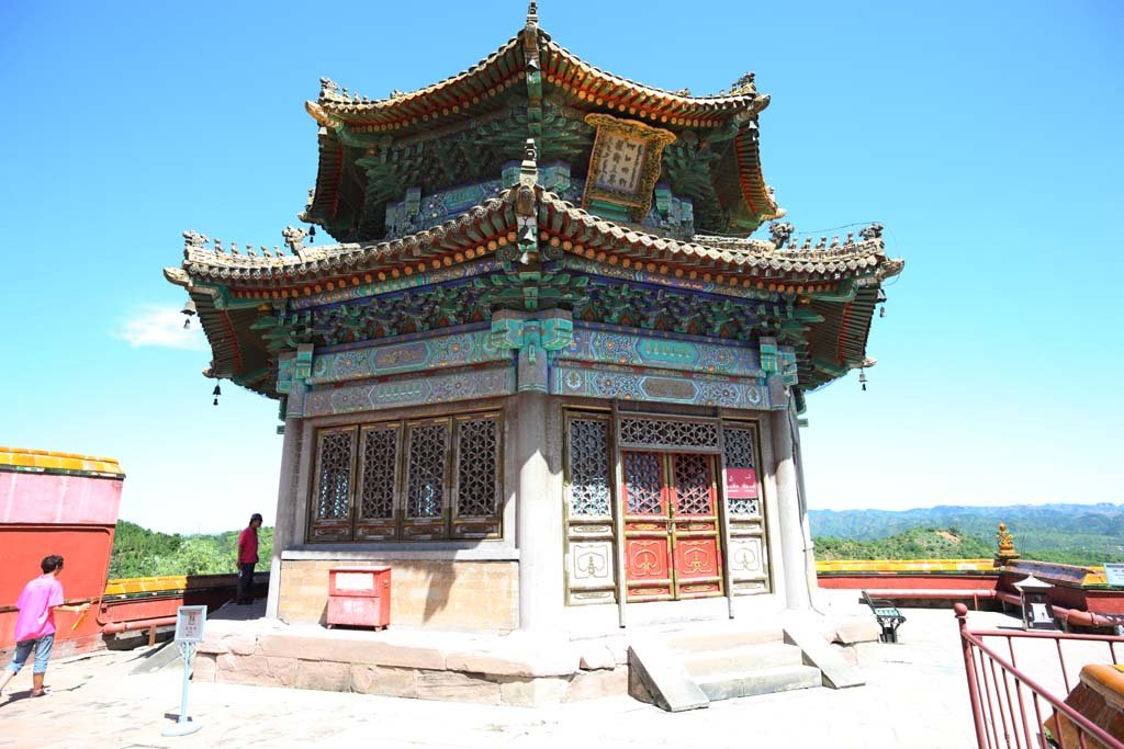 photo,material,free,landscape,picture,stock photo,Creative Commons,PutuoZongchengTemple balance all parts of the world bower, Tibet, Chaitya, Faith, Rich coloring