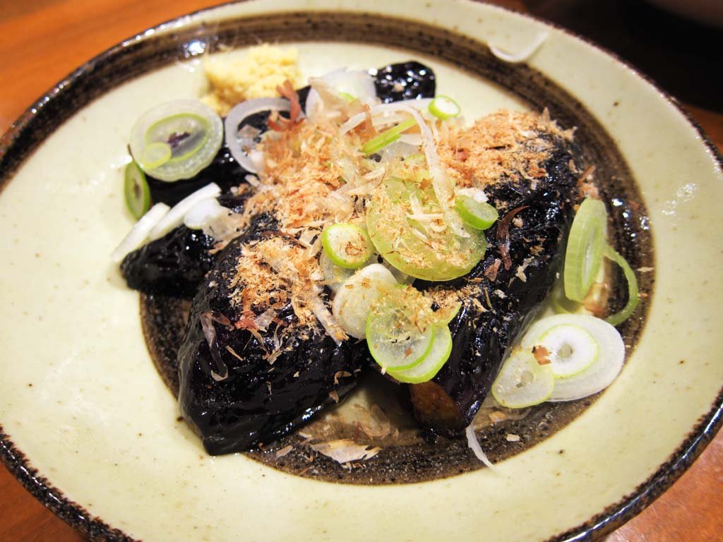 photo,material,free,landscape,picture,stock photo,Creative Commons,A fried eggplant, Cooking, Food, , 