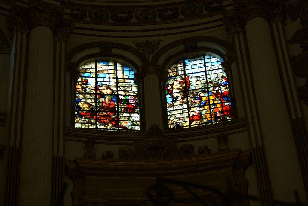 photo,material,free,landscape,picture,stock photo,Creative Commons,The cathedral stained glass, , , , 