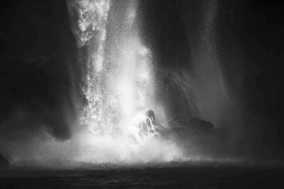 photo,material,free,landscape,picture,stock photo,Creative Commons,Milky Way space of Watarfall, waterfall, cliff, waterfall pot, Spray of water