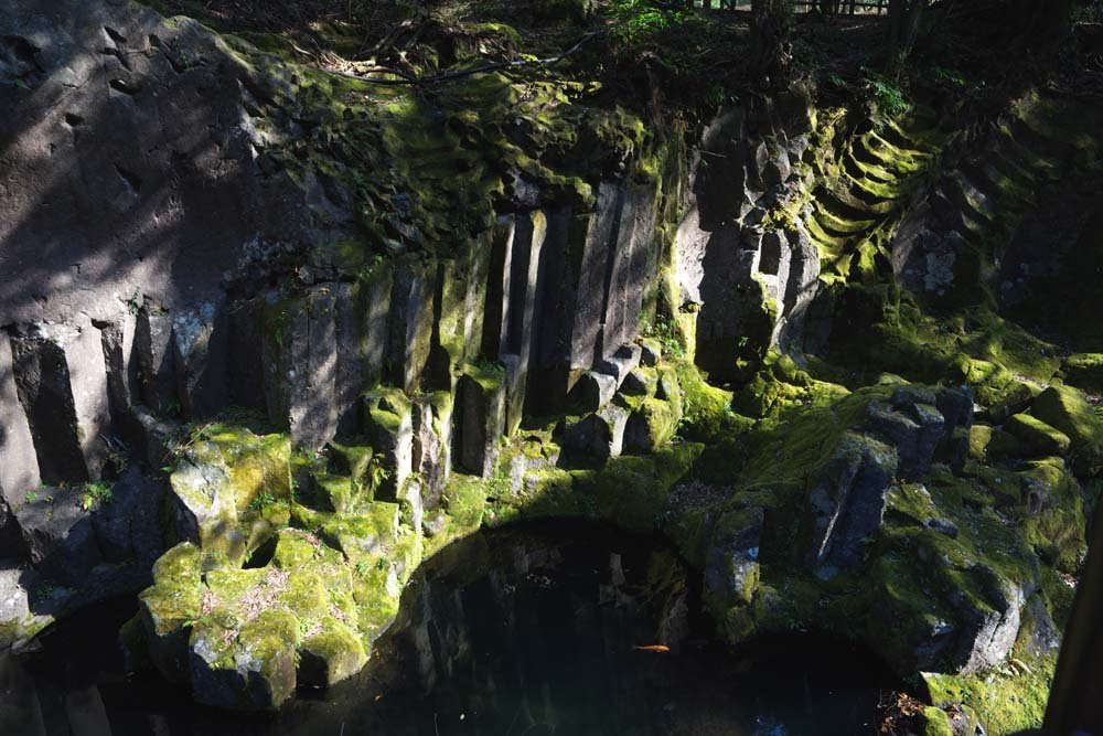 photo,material,free,landscape,picture,stock photo,Creative Commons,Takachiho-kyo Gorge, Ravine, Backlight, cliff, natural monument