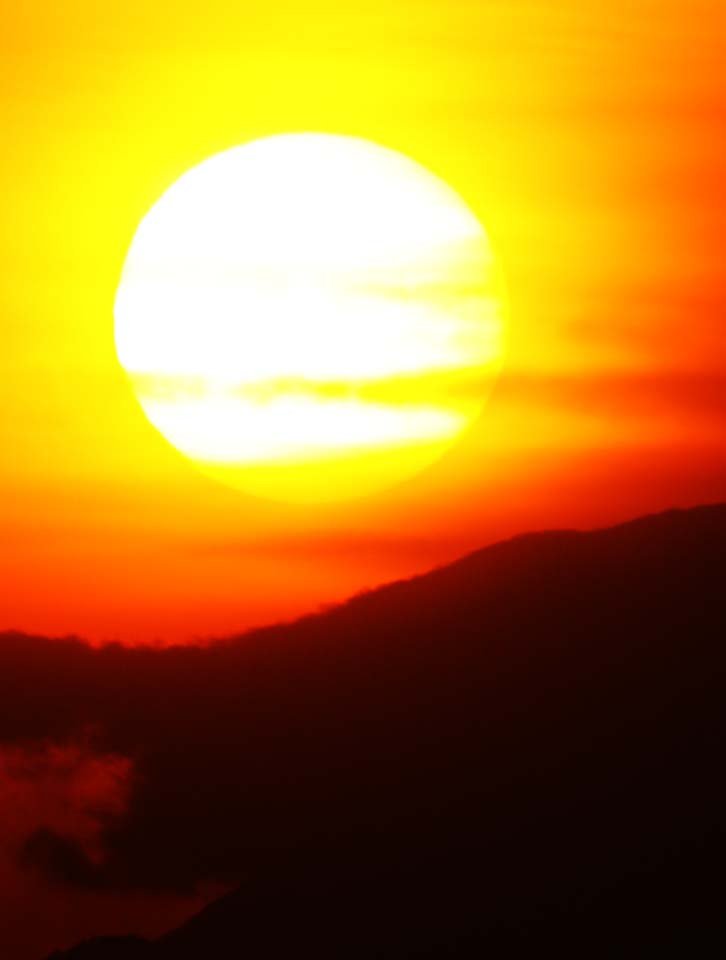photo,material,free,landscape,picture,stock photo,Creative Commons,Setting sun, Setting sun, The sun, Red, cloud