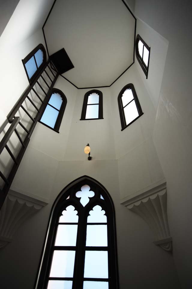 photo,material,free,landscape,picture,stock photo,Creative Commons,Meiji-mura Village Museum St. John cathedral , building of the Meiji, The Westernization, Western-style building, Cultural heritage