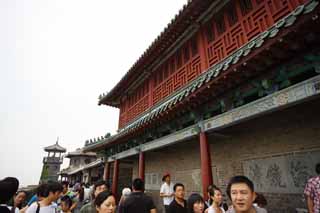 photo,material,free,landscape,picture,stock photo,Creative Commons,Penglai Pavilion, mirage, lofty building, Chinese food, sightseeing spot