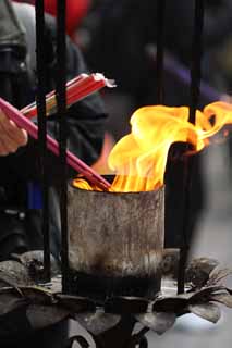 fotografia, materiale, libero il panorama, dipinga, fotografia di scorta,Un bastone di incenso di HangzhouLingyingTemple, Buddismo, Un bastone di incenso, adoratore, Fumo