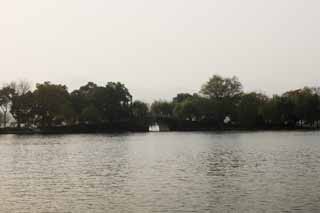 fotografia, materiale, libero il panorama, dipinga, fotografia di scorta,Xi-hu il lago, nave, Saiko, torre di vetta di tuono, Foglie colorate