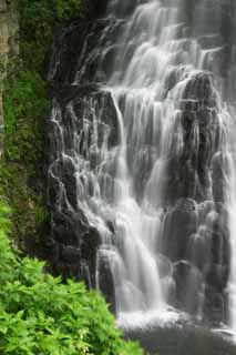 Foto, materieel, vrij, landschap, schilderstuk, bevoorraden foto,Bandokoro-otaki Valt af, Waterval, Water, Rivier, Guts