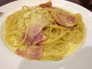 photo, la matire, libre, amnage, dcrivez, photo de la rserve,Carbonara, Un Italien, Bacon, Parmesan de fromage, Nouilles