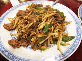 photo,material,free,landscape,picture,stock photo,Creative Commons,Fried liver and leek, Cooking, Food, , 