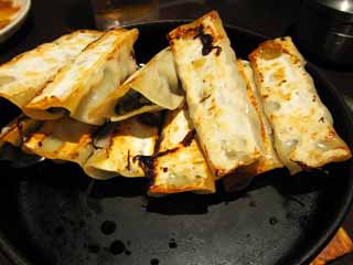 fotografia, materiale, libero il panorama, dipinga, fotografia di scorta,Un gyoza di piatto di ferro, Cucinando, Cibo, , 