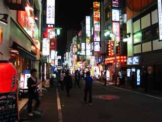 Foto, materiell, befreit, Landschaft, Bild, hat Foto auf Lager,Kabukicho, Shinjuku, Im Stadtzentrum, Neon, , 