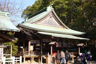 foto,tela,gratis,paisaje,fotografa,idea,Shrine primer santuario de Kamakura - gu, Santuario sintosta, El Emperor Meiji, Kamakura, Masashige Kusuki