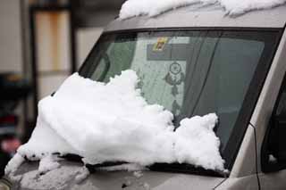 fotografia, materiale, libero il panorama, dipinga, fotografia di scorta,La neve della macchina, parabrezza, La neve, , 