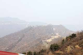 fotografia, materiale, libero il panorama, dipinga, fotografia di scorta,Mu Tian Yu il grande muro, muro di castello, guardia in un castello, Il Hsiung-Nu, 