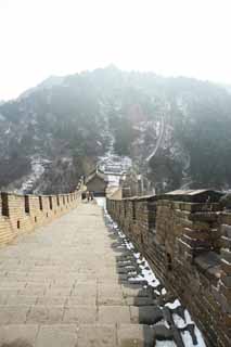 foto,tela,gratis,paisaje,fotografa,idea,Mu Tian Yu gran pared, Pared de castillo, Puesto de vigilancia en un castillo, El Hsiung - Nu, 