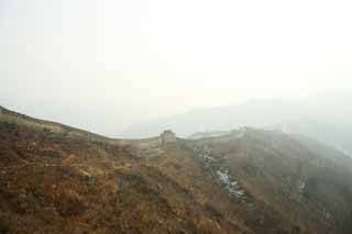 foto,tela,gratis,paisaje,fotografa,idea,Mu Tian Yu gran pared, Pared de castillo, Puesto de vigilancia en un castillo, El Hsiung - Nu, 