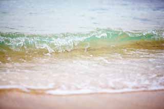 fotografia, materiale, libero il panorama, dipinga, fotografia di scorta,Una spiaggia privata, spiaggia sabbiosa, Acqua di mare, onda, Il mare