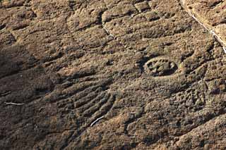 Foto, materiell, befreit, Landschaft, Bild, hat Foto auf Lager,Puako Petroglyph, Lava, Schlieen Sie Kunst ab, Petroglyph, kaha-kii