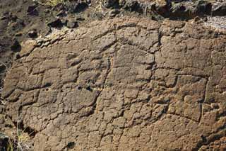 Foto, materieel, vrij, landschap, schilderstuk, bevoorraden foto,Puako Petroglyph, Lava, Sluit kunst, Petroglyph, Kaha-kii