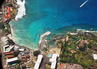 Foto, materiell, befreit, Landschaft, Bild, hat Foto auf Lager,Hawaii Insel Chi lockt kona, Stadt, Urlaubsort, Strand, Blau