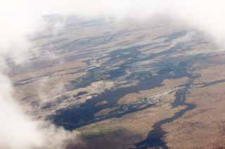 fotografia, materiale, libero il panorama, dipinga, fotografia di scorta,Isola di Hawaii fotografia aerea, Lavico, albero morto, rompa nella terra, Deserto