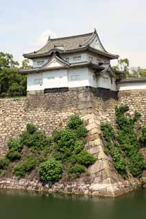 Foto, materieel, vrij, landschap, schilderstuk, bevoorraden foto,Osaka Castle Otemon, , , , 