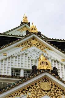 fotografia, materiale, libero il panorama, dipinga, fotografia di scorta,Torre del Castello di Osaka, , , , 