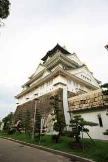 photo,material,free,landscape,picture,stock photo,Creative Commons,Tower of Osaka Castle, , , , 