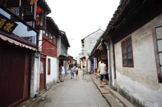 fotografia, materiale, libero il panorama, dipinga, fotografia di scorta,Zhouzhuang, , , , 