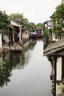 Foto, materiell, befreit, Landschaft, Bild, hat Foto auf Lager,Zhouzhuang, , , , 